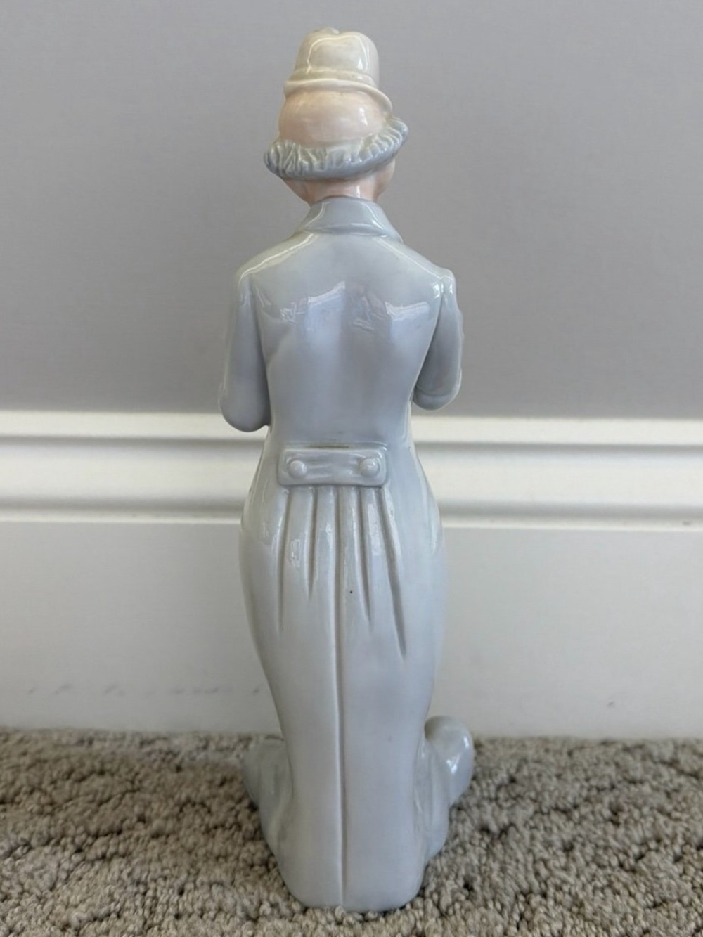 Vintage KMP Porcelain Figurine Clown Playing the Horn Musical Trio - Picture 3 of 12